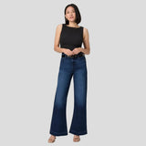 PAIGE Leenah 32" Wide Leg Jean In Praline