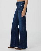 PAIGE Leenah 32" Wide Leg Jean in Praline