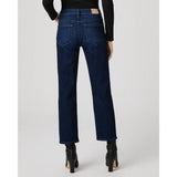 PAIGE Mason Ankle Straight Jean in Cirques Dark Blue