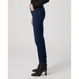 PAIGE Mason Ankle Straight Jean in Cirques Dark Blue