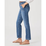 PAIGE Mayslie Straight Ankle Pant In Rock Show