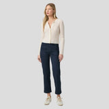 PAIGE Quincy Ankle Pant In Vintage Navy Seascape