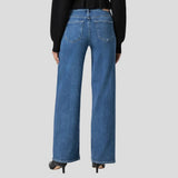 PAIGE Tatum 32" Wide Leg Jean In Bookshelf