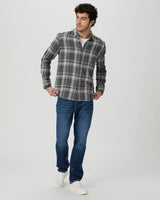 PAIGE Transcend Vintage Federal Slim Straight Jean In Combs