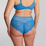 Panache Allure Deep Brief in Azure Blue