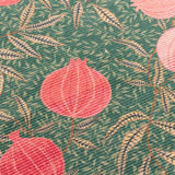 Paoletti Pomegranate Set of 4 Christmas Festive Placemats Green