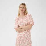 BenthaPW Blouse In Peach Blossom Dot Paisley