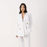 Part Two Sonjaspw Blazer in Bright White