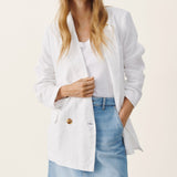 Part Two Sonjaspw Blazer in Bright White