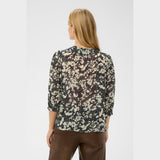 Part Two AlviaPW Blouse In Midnight Art Flower