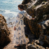 Part Two AlyaPW Dress In Blue Flower Print