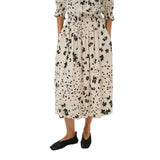 Part Two AmaiaPW Skirt In Black Dot Flower