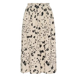 Part Two AmaiaPW Skirt In Black Dot Flower