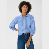Part Two AnaisPW Shirt In Blue Stripe