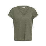 Part Two AXELINESPW T-shirt In Smoke Olive