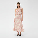 Part Two BerilPW Skirt In Peach Blossom Paisley