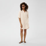 Part Two BERRITPW Dress In Neutral Stripe