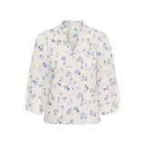Part Two BrithPW Blouse In Blue Bouquet Print