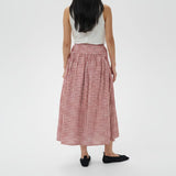 Part Two BrunhildPW Skirt In Russet Check