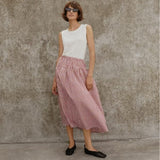 Part Two BrunhildPW Skirt In Russet Check