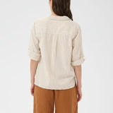 Part Two CindiePW Shirt In Neutral Stripe