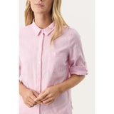 Part Two CindiePW Shirt In Pink Nectar Chambrey