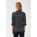 Part Two CortnioPW Shirt in Dark Navy Fragile Print