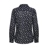 Part Two CortnioPW Shirt in Dark Navy Fragile Print