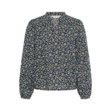 Part Two  EimyPW Blouse In Black Mini Print