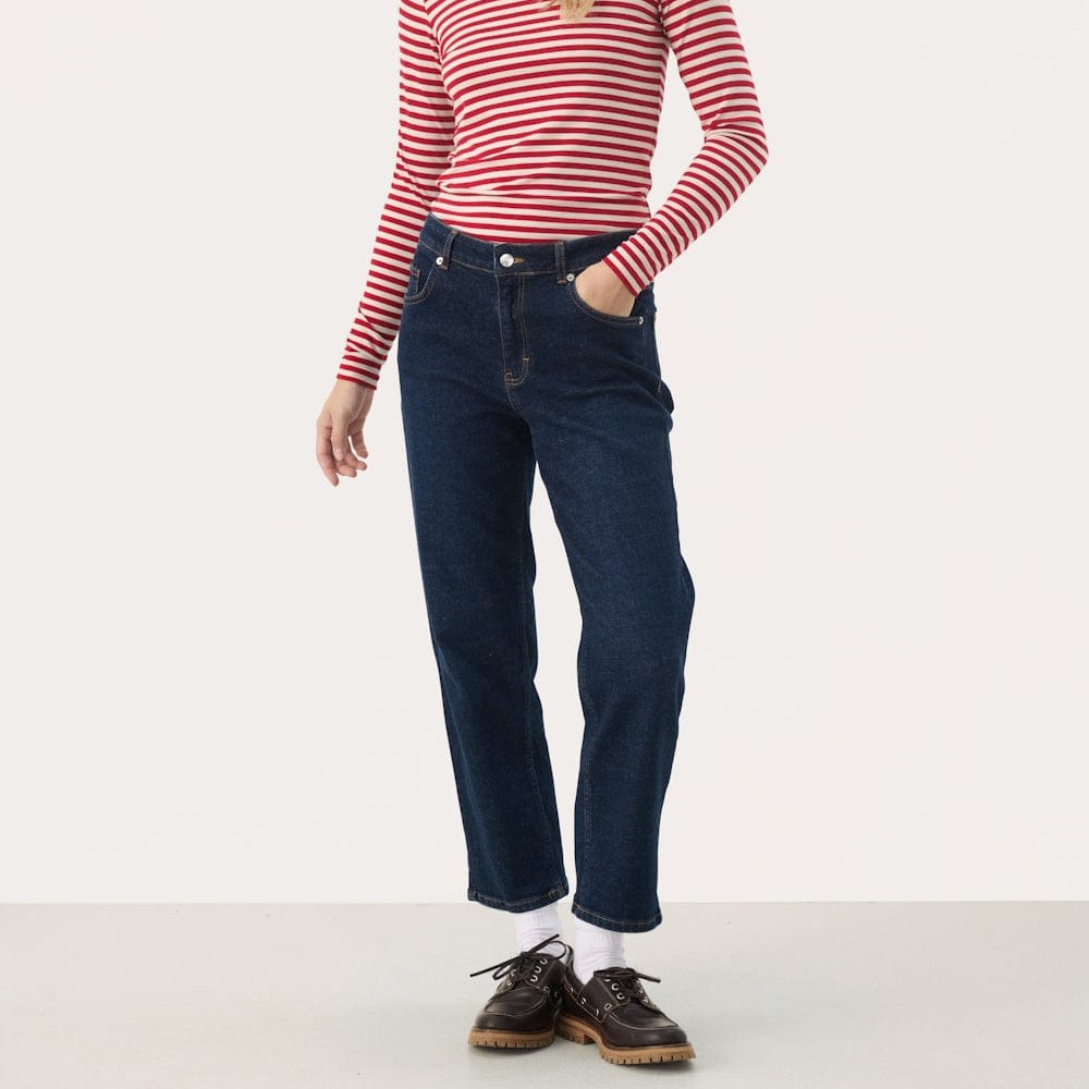 Ed Hardy Black Widow Baggy Denim Jeans in Bleach