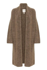 Part Two LenemaiPW Longline Cardigan in Mink Melange