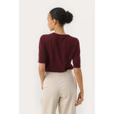 Part Two NatanyaPW Pullover In Tawny Port