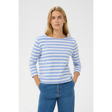Part Two NelaPW T-shirt in Hydrangea Stripe