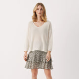 Part Two Netrona Knit Pullover Whitecap