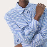 Part Two ParinazPW Shirt In Amparo Blue Stripe