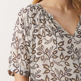 Part Two Popsy Short Sleeves Blouse Black