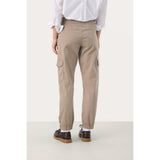 Part Two SevensPW Cargo trousers In Desert Taupe