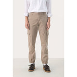 Part Two SevensPW Cargo trousers In Desert Taupe