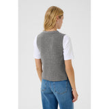 Part Two SylvaPW Waistcoat In Grey