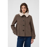 Part Two SylviaPW Casual Jacket In Dark Walnut
