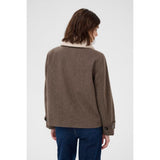 Part Two SylviaPW Casual Jacket In Dark Walnut