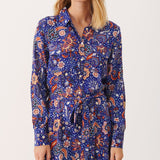 Part Two True Shirt Dress Casual Bluing Wallpaper
