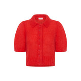 Part Two VernoniPW Cardigan In Poppy Red