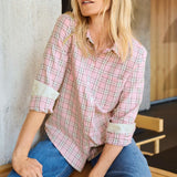 Part Two YanaPW Shirt in Pink Check