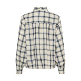 Part two YaninasPW Blouse in Big Dark Navy Check