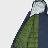 Paul Smith 2-Layer Waterproof Parka With Detachable Gilet In Navy