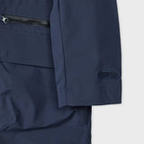 Paul Smith 2-Layer Waterproof Parka With Detachable Gilet In Navy