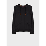 Paul Smith Black Modal-Blend Lounge Hoodie In Black