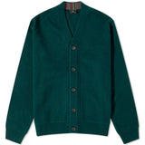 Paul Smith Button Through Cardigan In Green
