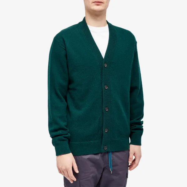 Paul Smith Button Through Cardigan In Green
